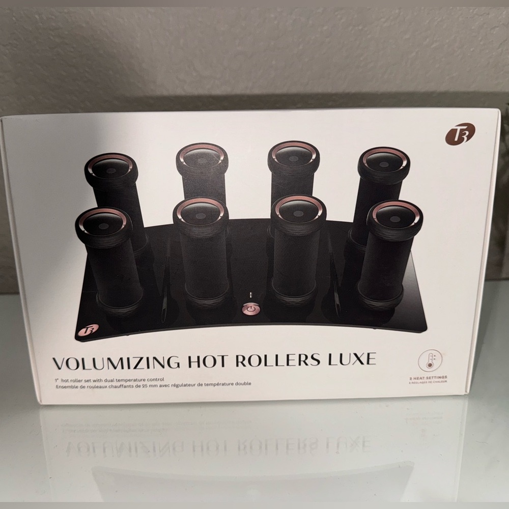 🔥EUC T3 VOLUMIZING HOT ROLLERS LUXE WITH 12 HOT ROLLERS, CASE AND EXTRA CLIPS